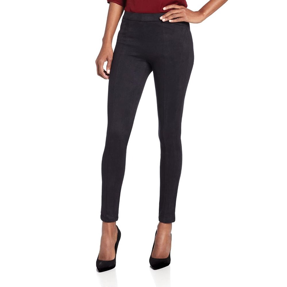 Level 99 Women's Elsie Micro-Suede Pant Black